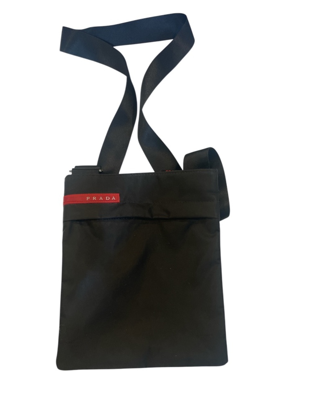 Vintage Prada Sport Linea Rossa Vintage Nylon Sacoche Bag